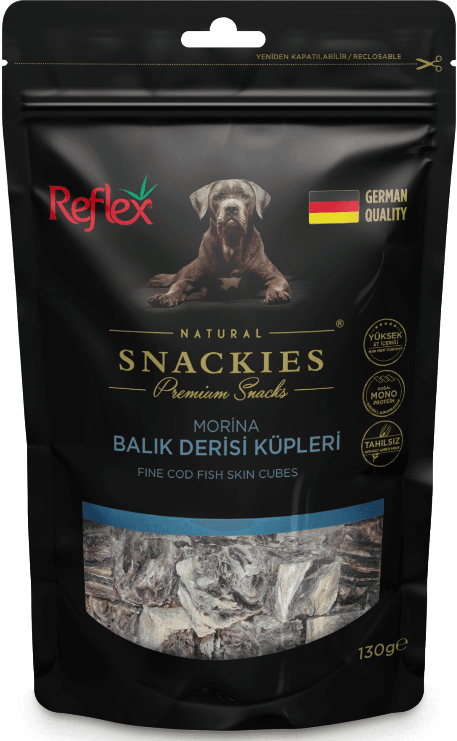 Reflex snackies balik derisi kupleri 130gr