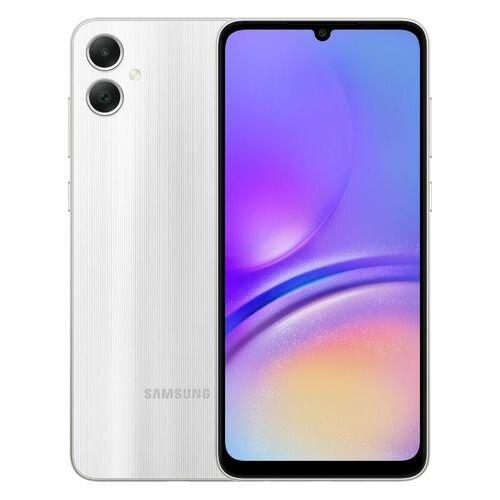 Смартфон Samsung Galaxy A05 4/64 ГБ,  серебристый
