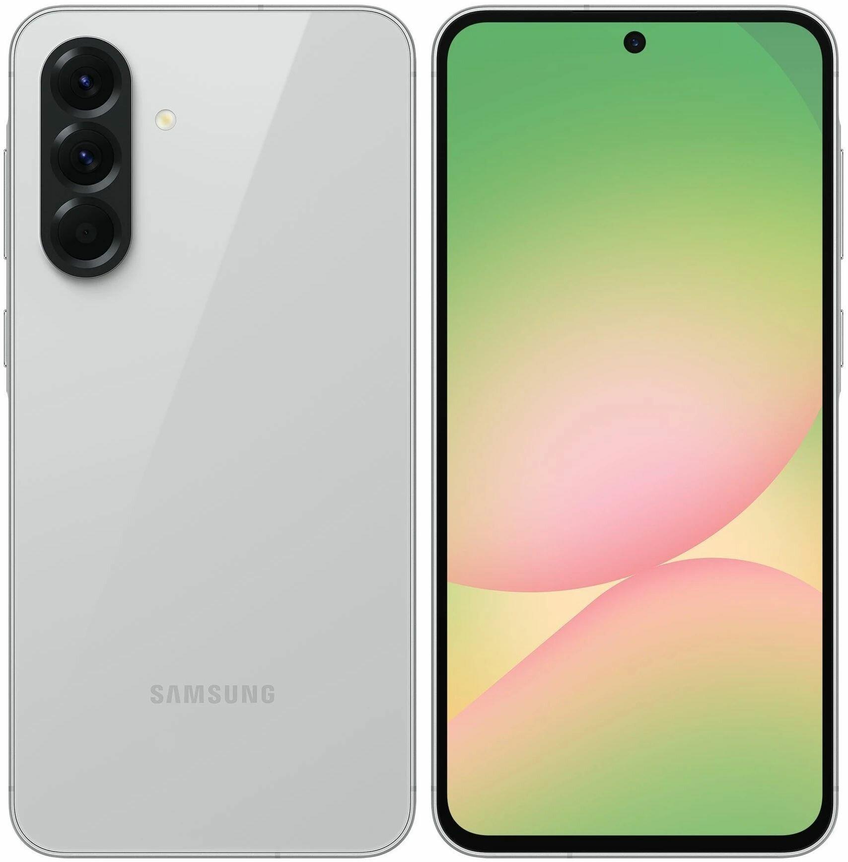 Смартфон Samsung Galaxy A56 5G 8/256 ГБ потрясающий белый
