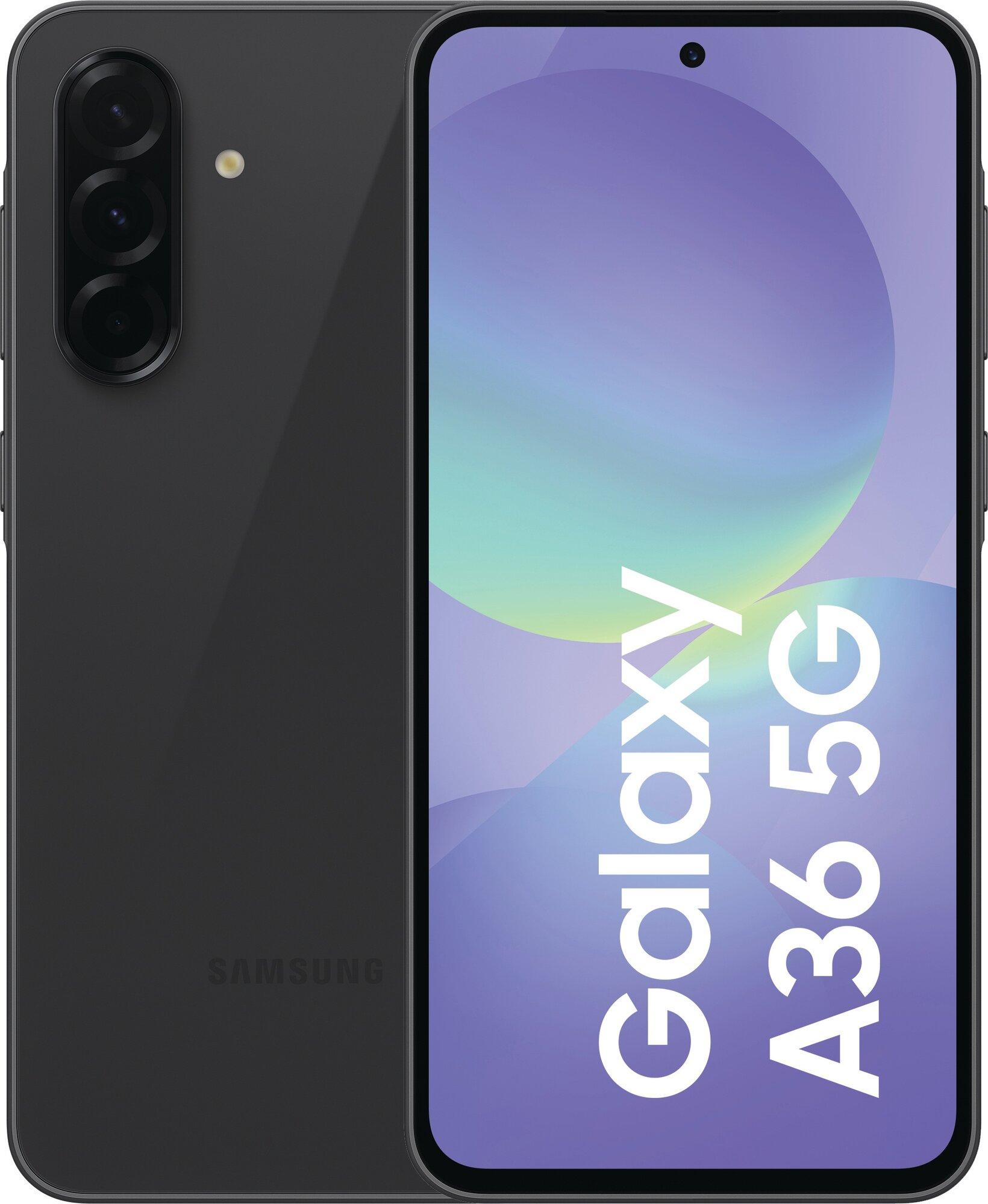 Смартфон Samsung Galaxy A36 5G 8/128 ГБ потрясающий чёрный