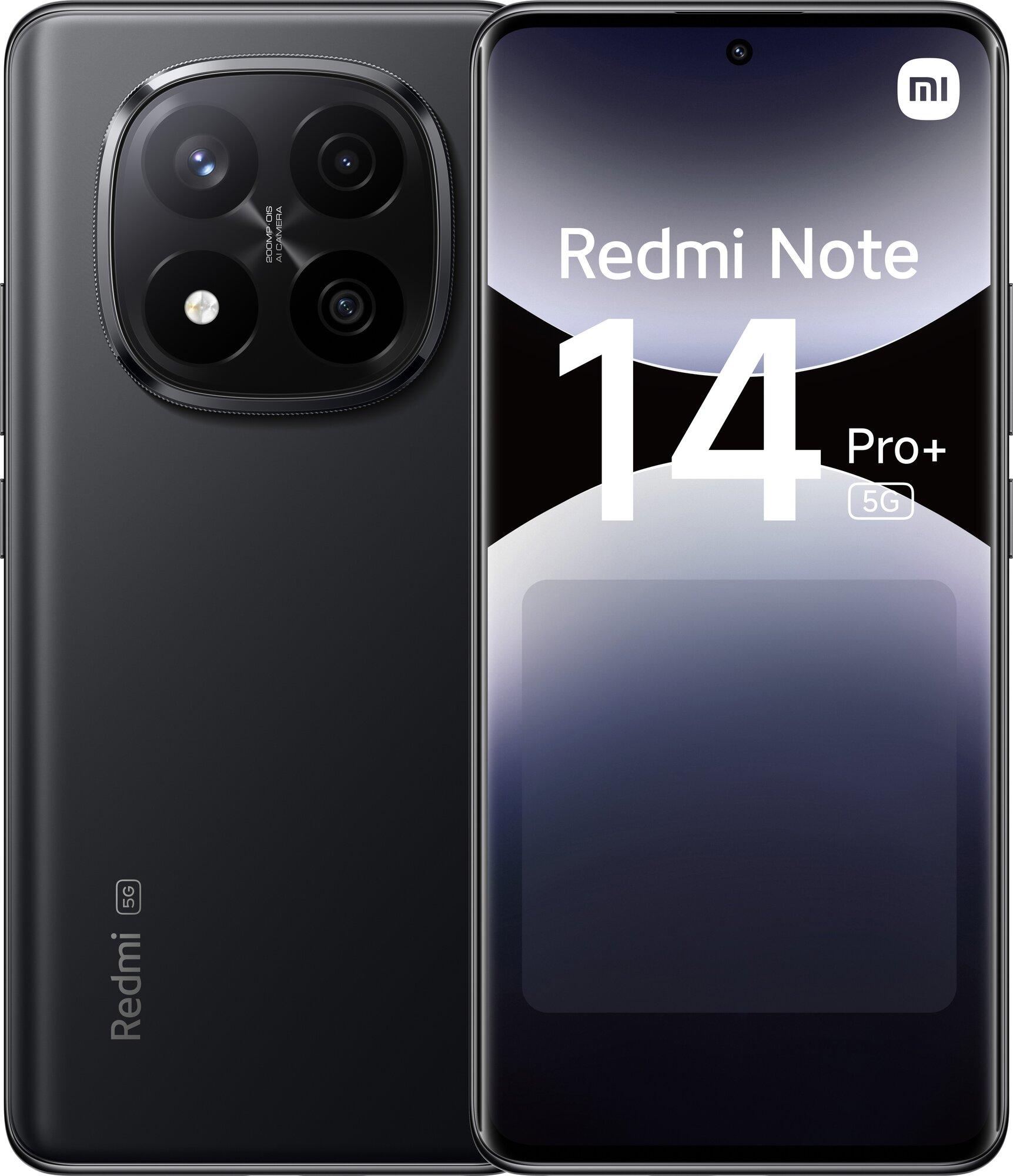 Смартфон Xiaomi Redmi Note 14 Pro+ 8/256 ГБ, черный