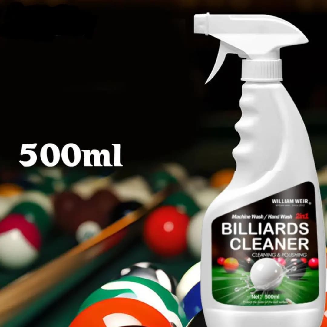 Специализированное чистящее средство для бильярдных шаров 2 в 1 , William Weir Billiards Cleaner 500 мл