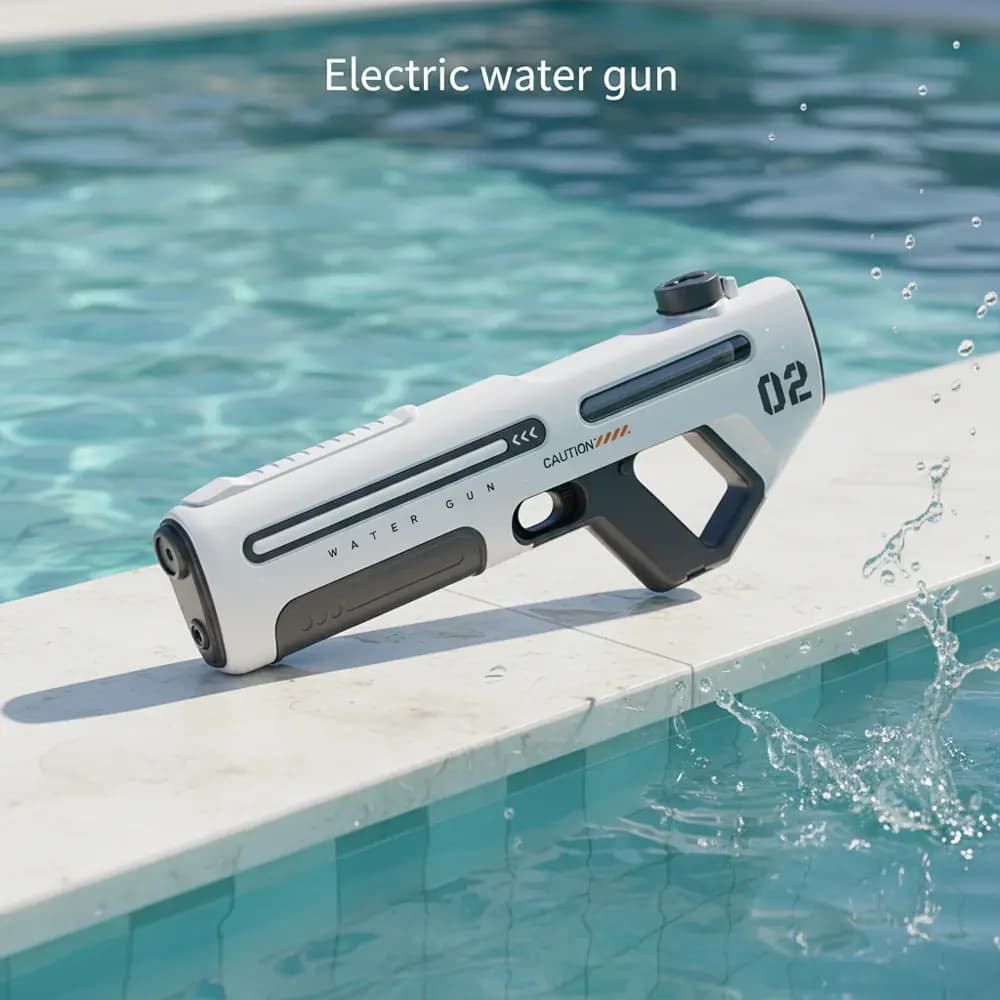 Электрический автоматический водяной пистолет 957-2 White