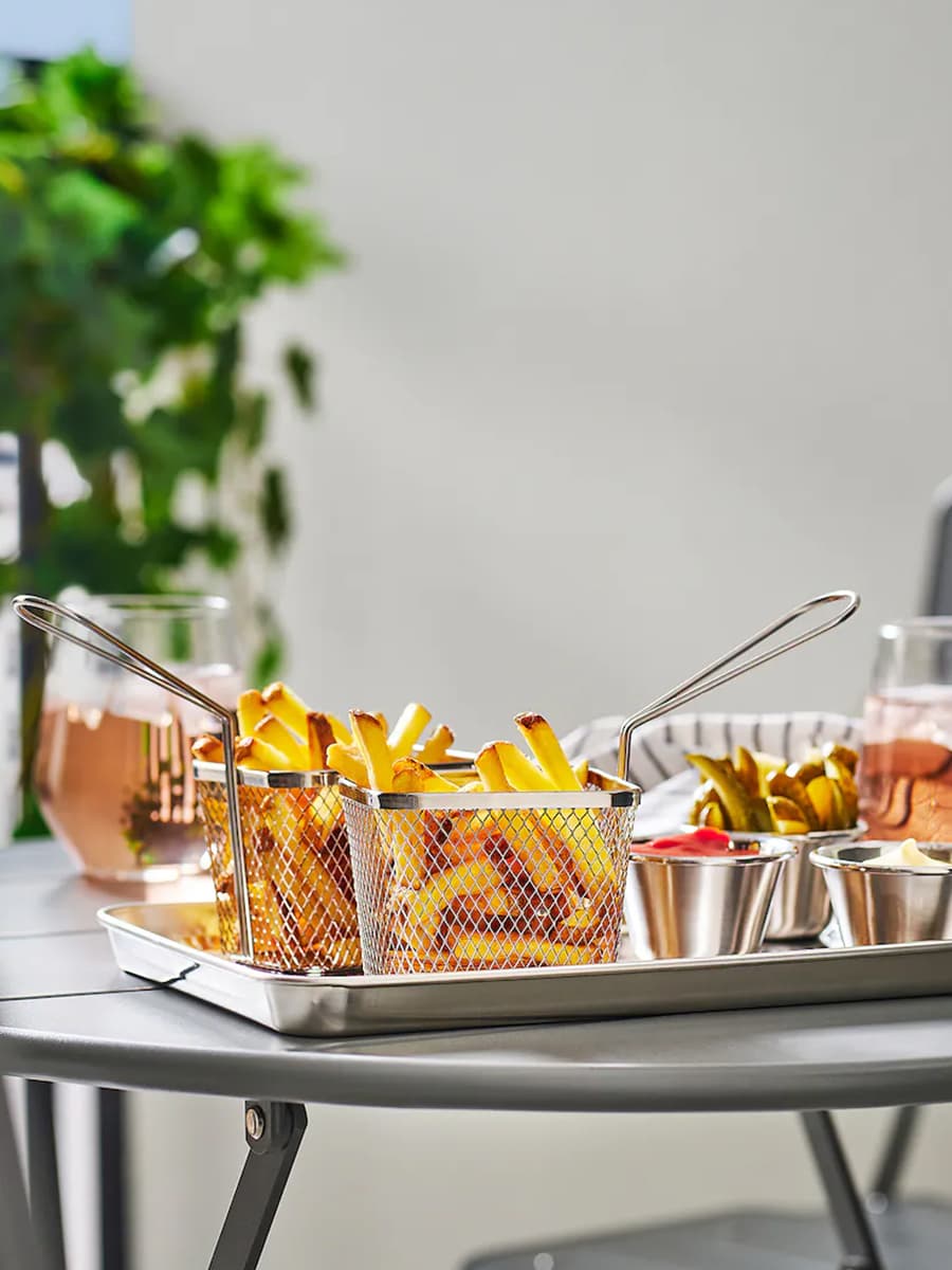Сервировочная корзина IKEA GRILLTIDER 
