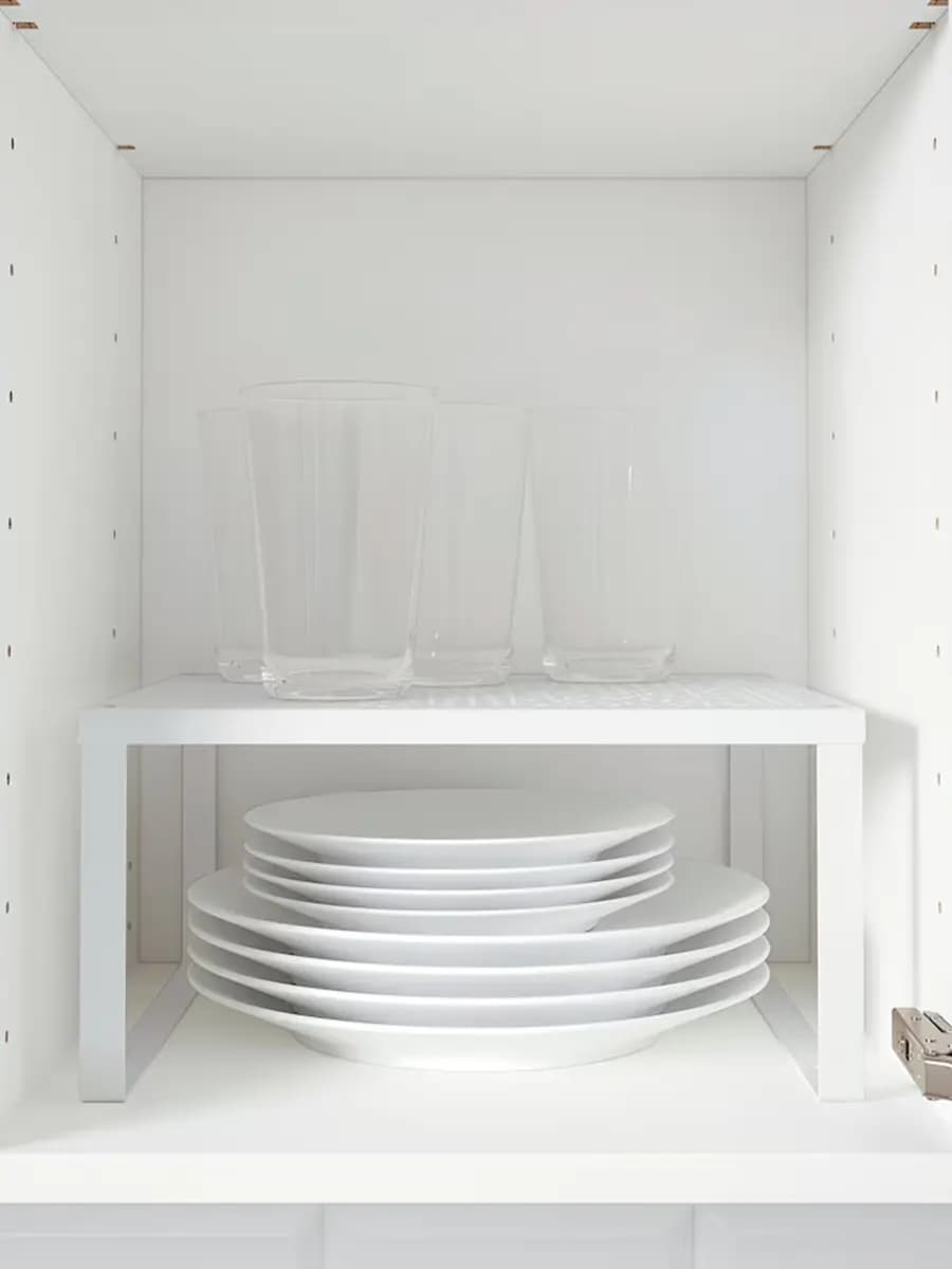 Полка-вставка, IKEA VARIERA белая 32x28x16 см