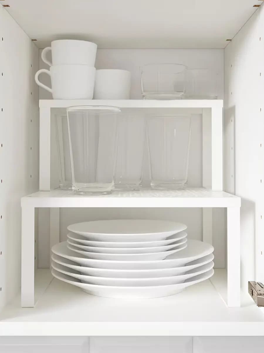 Полка-вставка, IKEA VARIERA белая 32x28x16 см