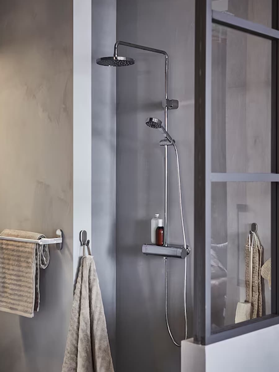 Крючок IKEA BROGRUND, нержавеющая сталь