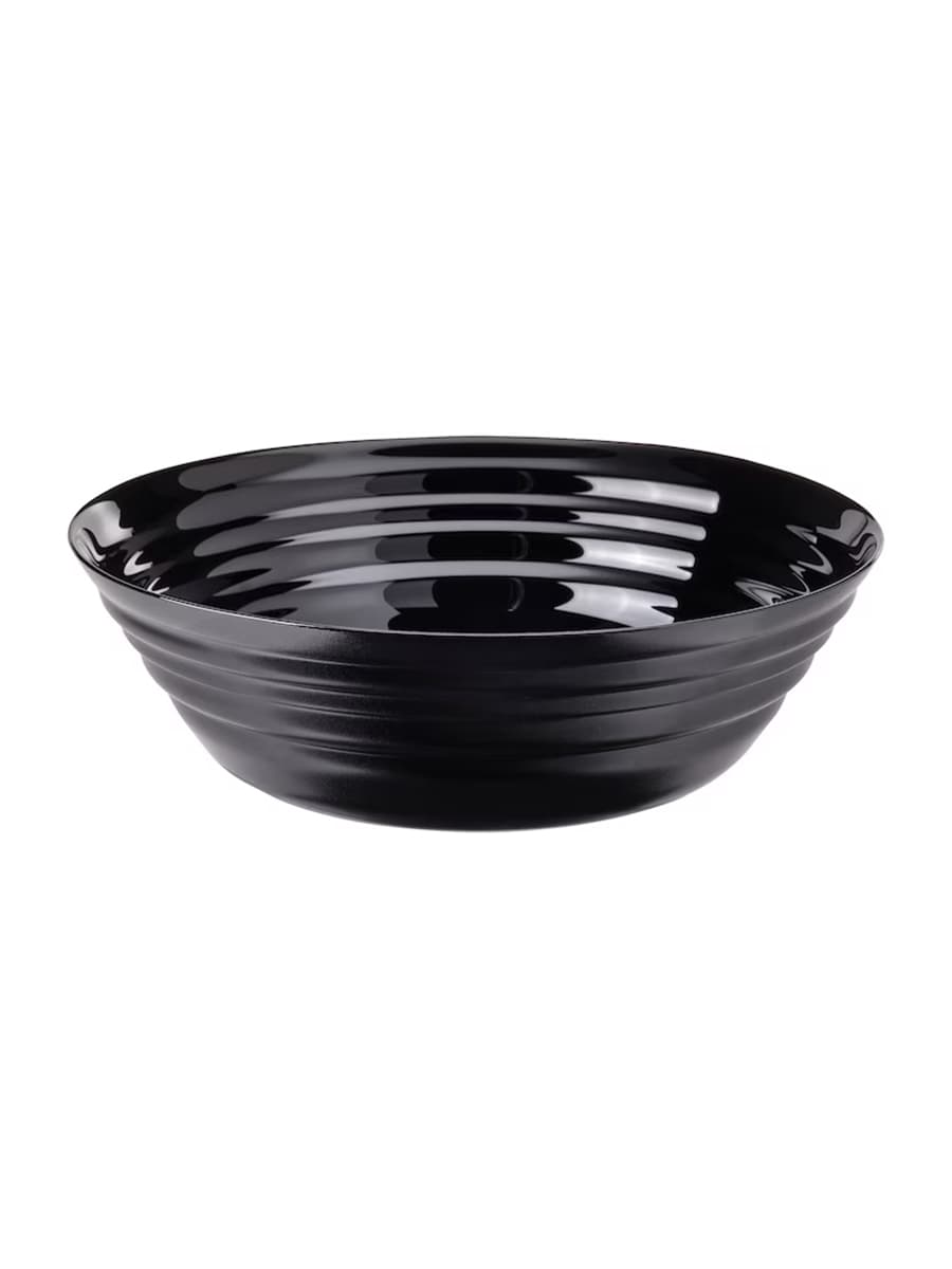 Миска IKEA NÄTBARB сервировочная черная, 22 см