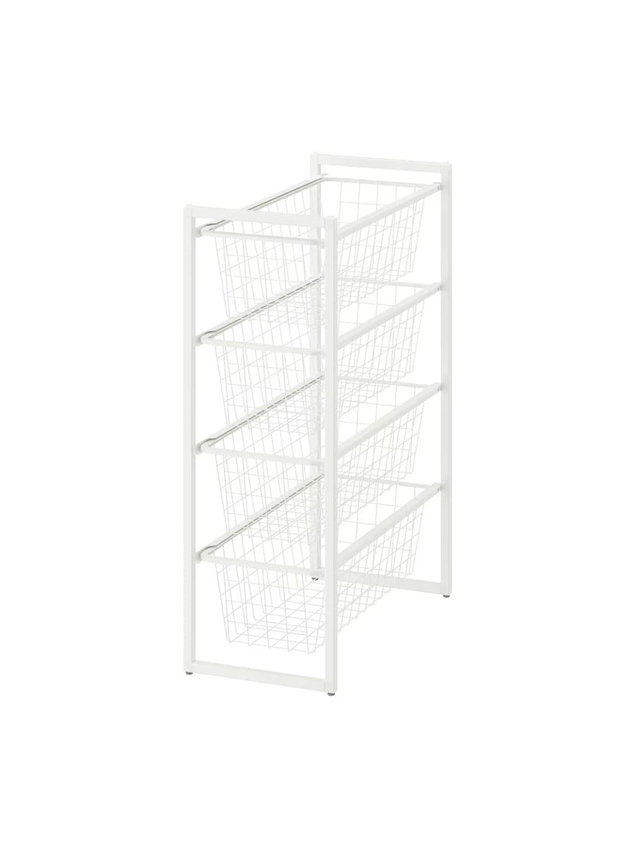Комбинация для хранения IKEA JONAXEL белый, 25x51x70 см