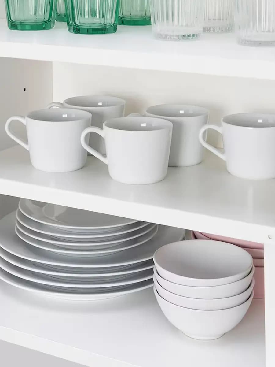 Вставка для полки IKEA VARIERA белый, 46x29x16 см