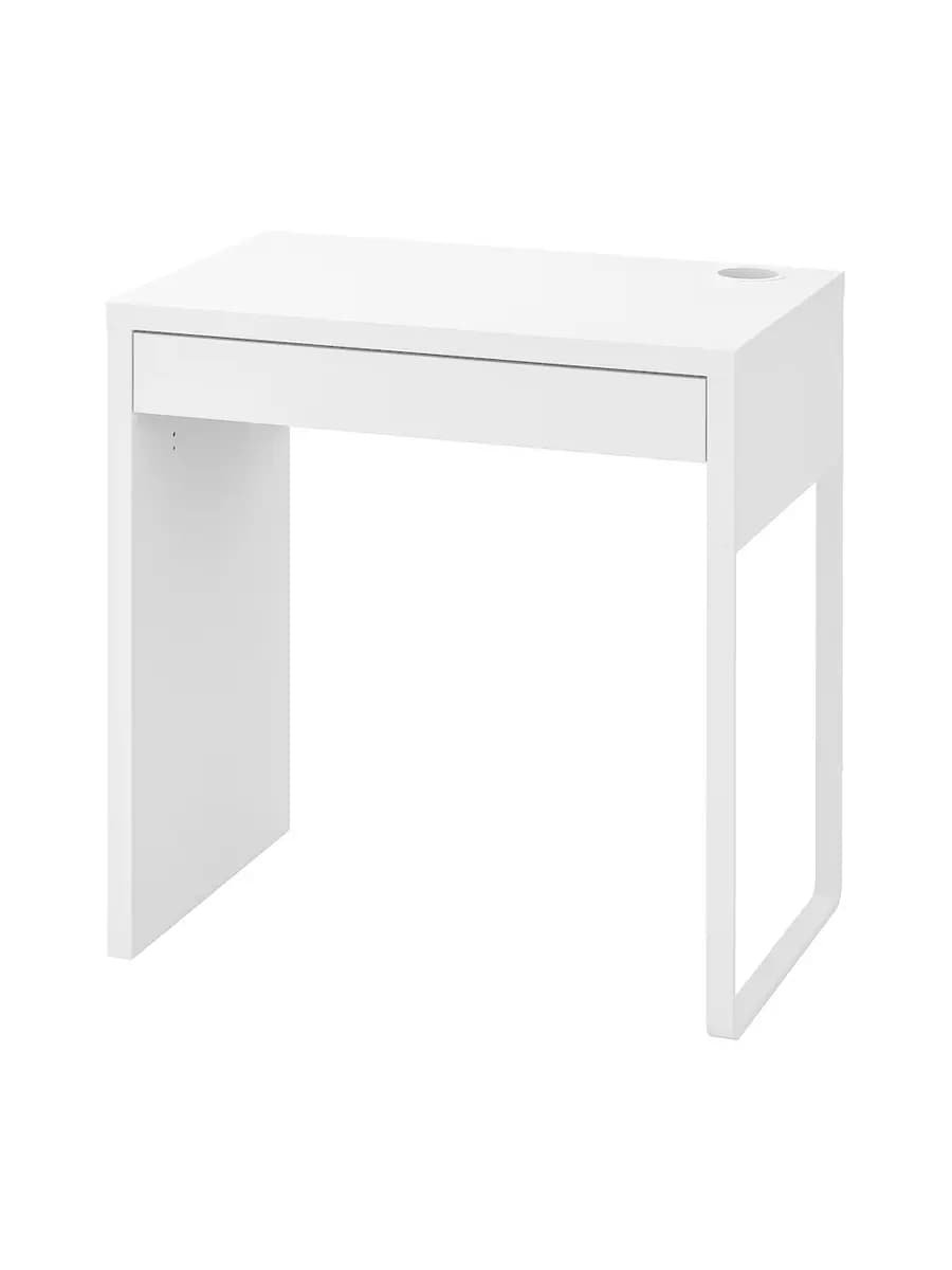 Письменный стол IKEA MICKE белый, 73х50 см