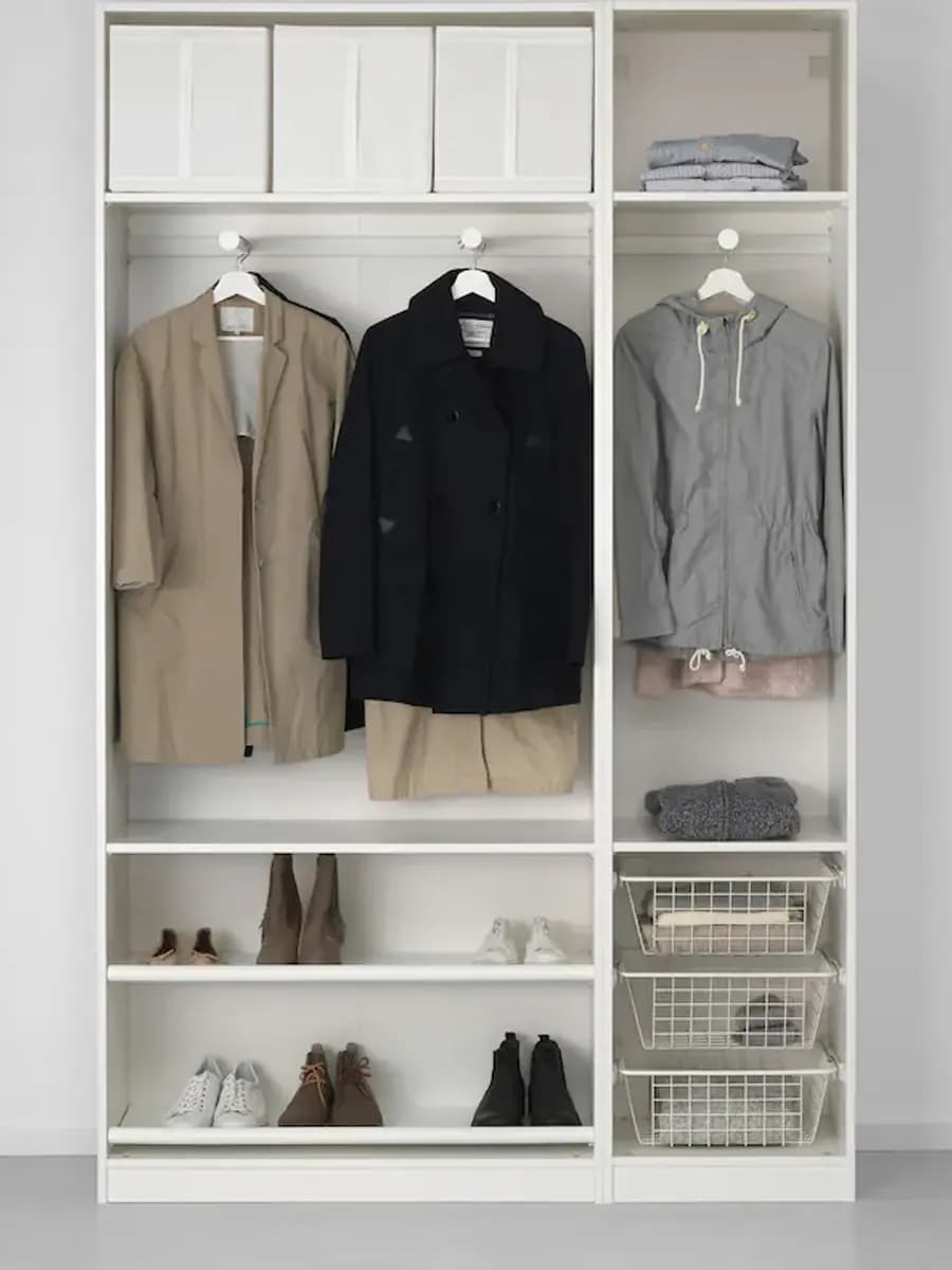 Коробка IKEA SKUBB белый, 31x34x33 см