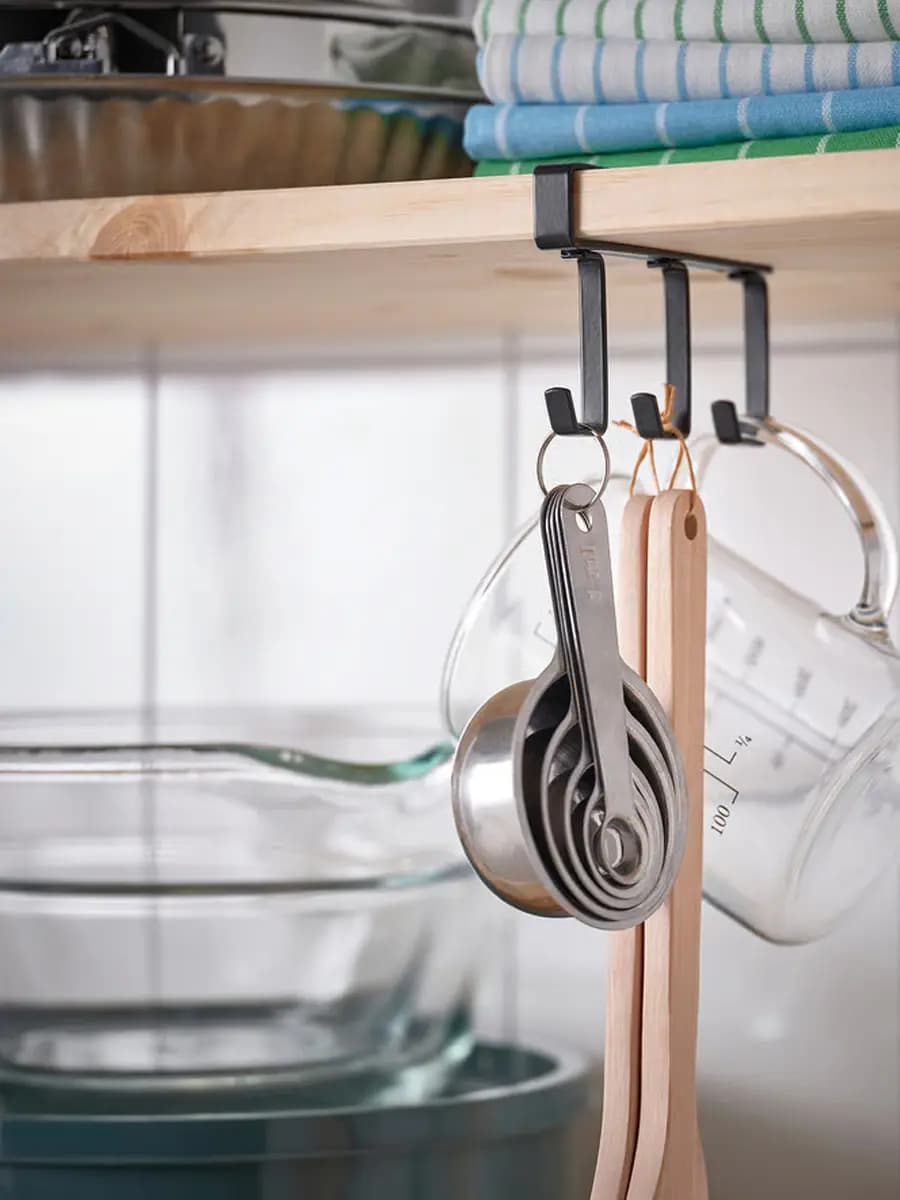 Настенный крючок IKEA PÅLYCKE антрацит