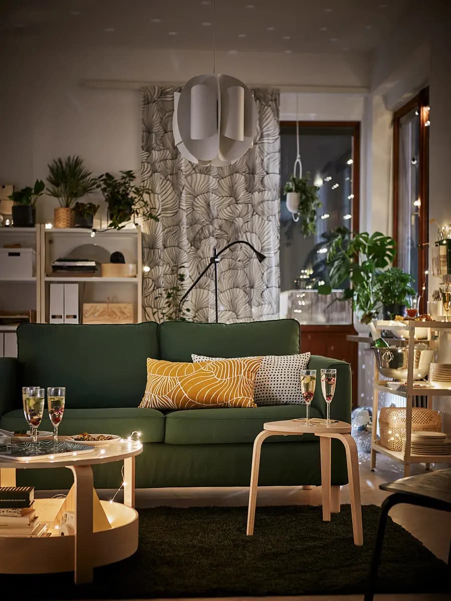 Табурет IKEA KYRRE берёза