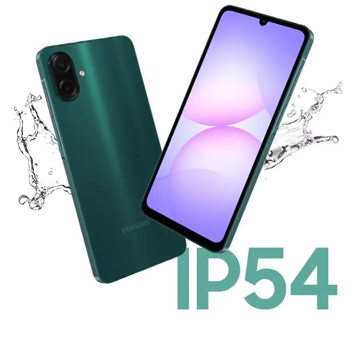 Смартфон Samsung A07 (4/64GB) Green (Зелёный)