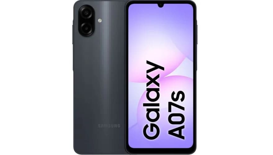 Смартфон Samsung A07S (4/128GB) Black (Чёрный)