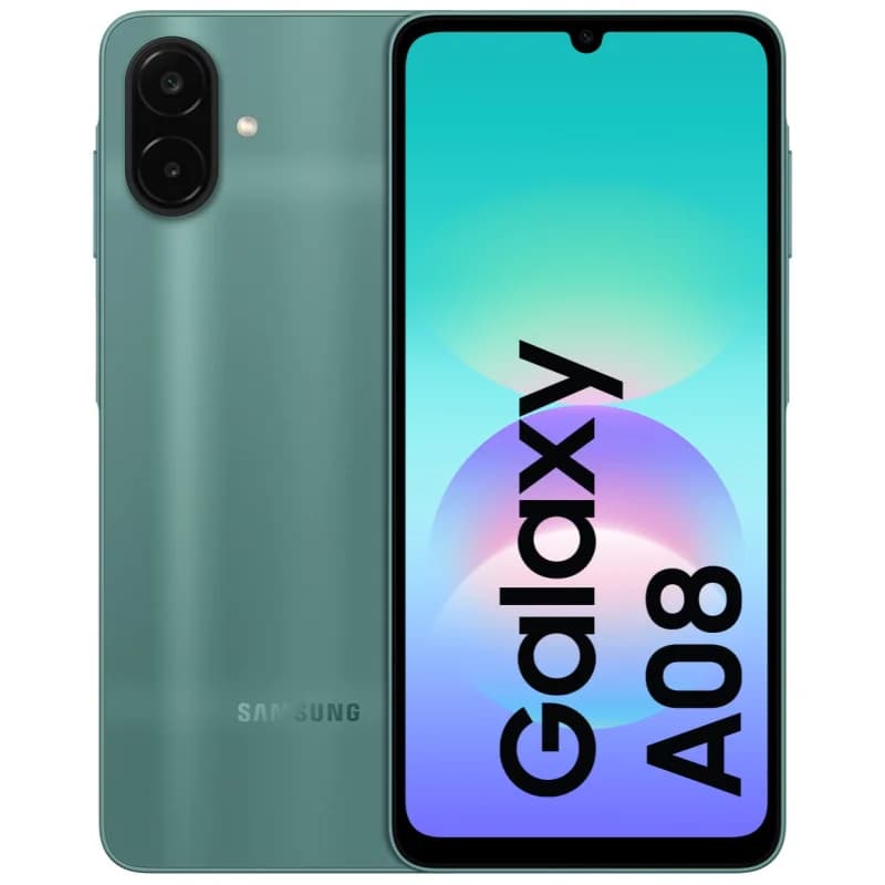 Смартфон Samsung A08 (4/64GB) Green (Зелёный)