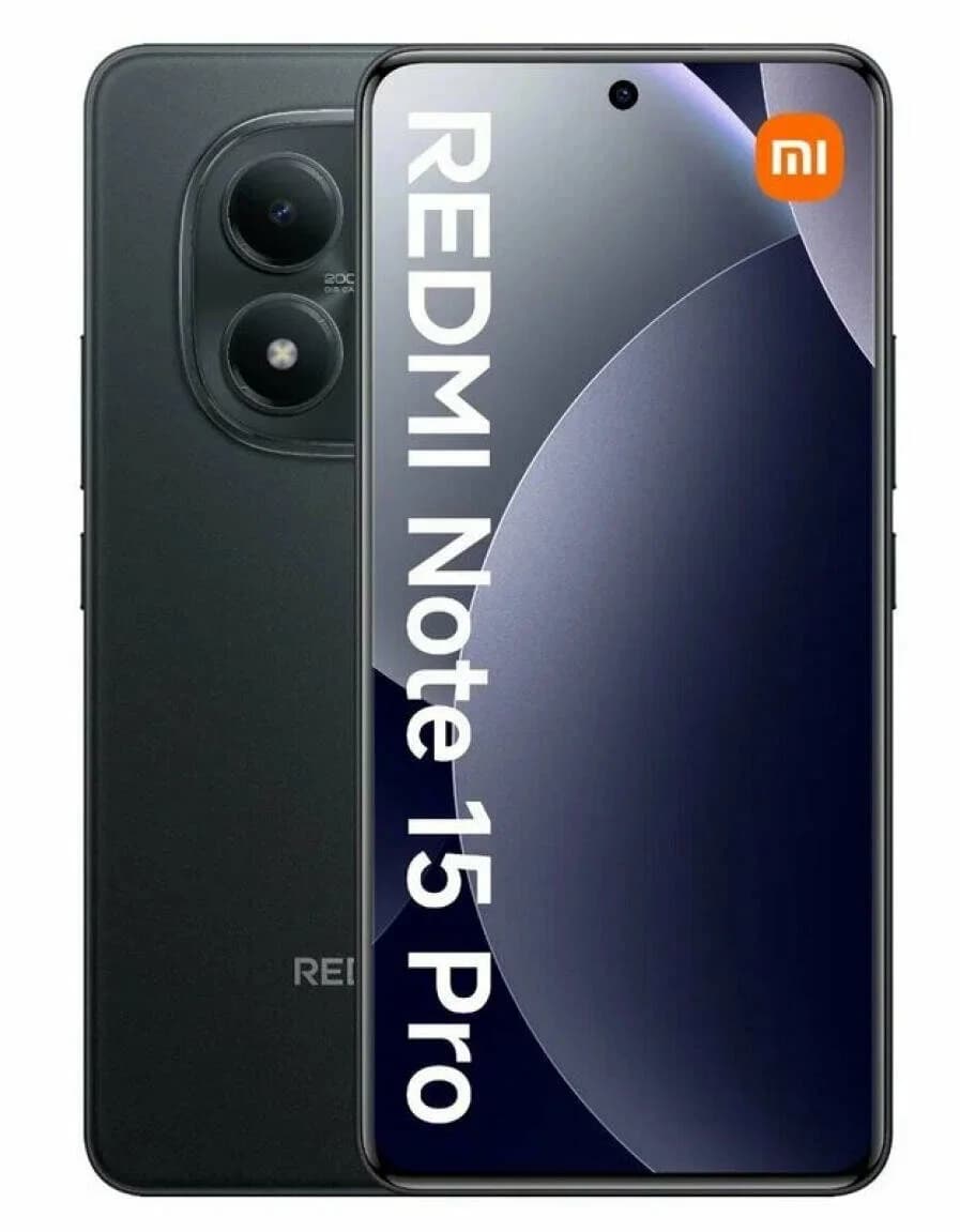 Смартфон Redmi Note 15 Pro 4G (12/512GB) Black (Чёрный)