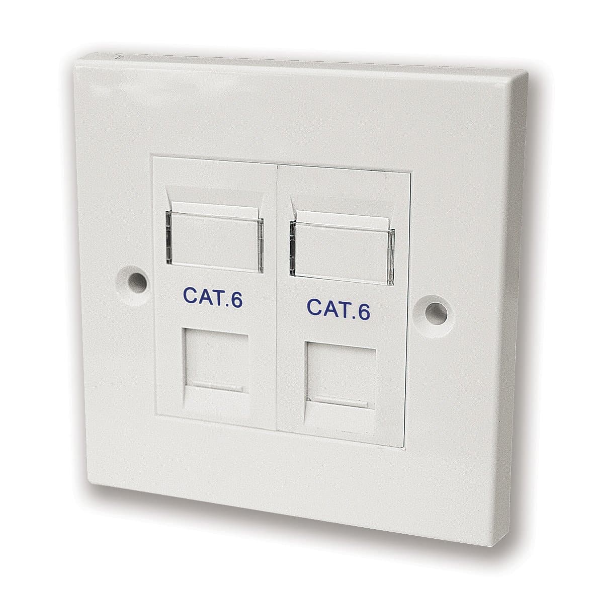 Сетевая розетка Cat.6 Double (в сборе)