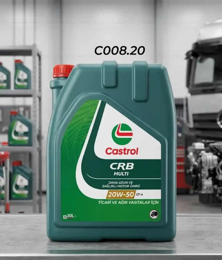 Дизельное моторное масло CRB MULTI 20W50, 20 литров