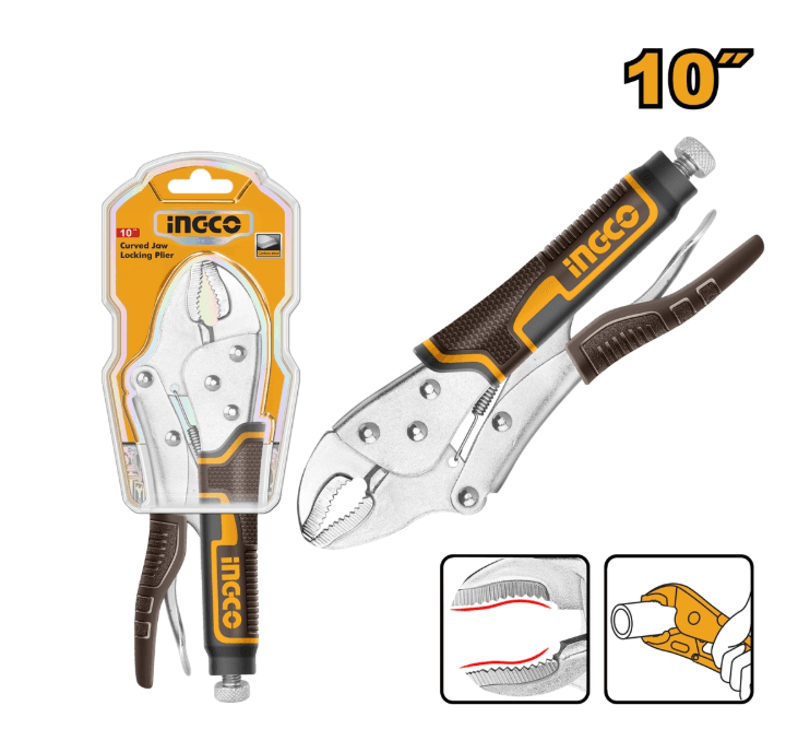 Клещи зажимные INGCO HCJLW0210