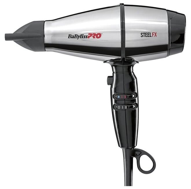 Профессиональный фен BaByliss PRO STEELFX BAB8000IE, серый