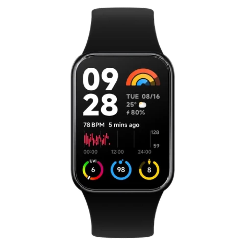 Фитнес-браслет Xiaomi Smart Band 8 Pro, чёрный