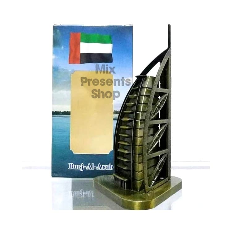 Металлическая статуэтка сувенир "Burj Al Arab" 