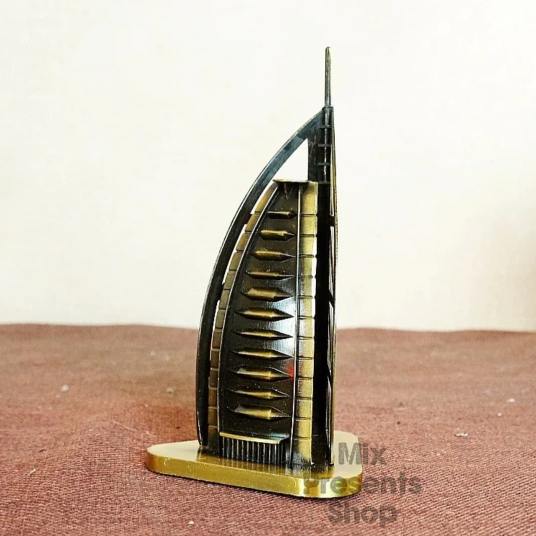 Металлическая статуэтка сувенир "Burj Al Arab" 