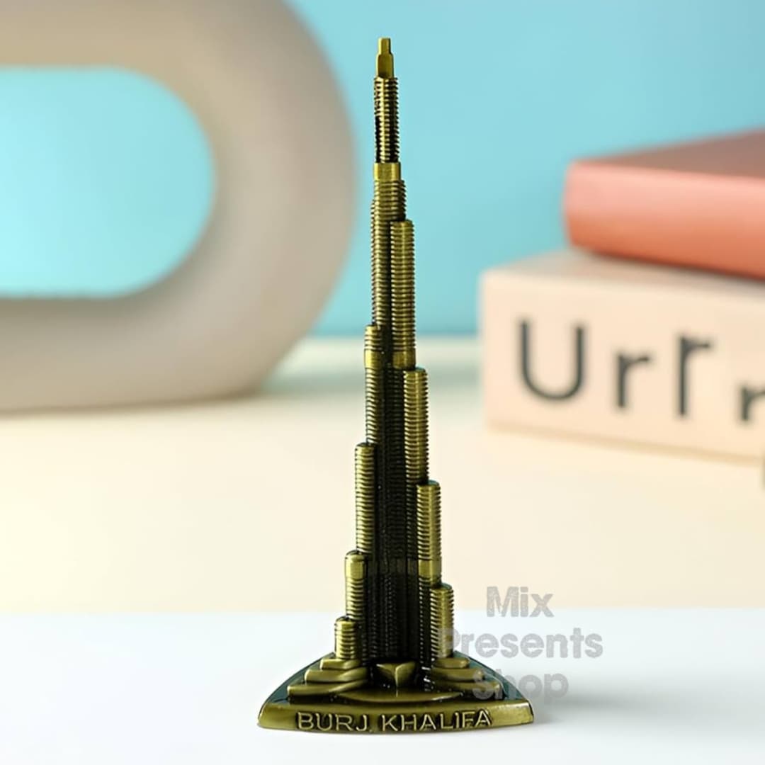 Металлическая статуэтка сувенир "Burj Khalifa" 