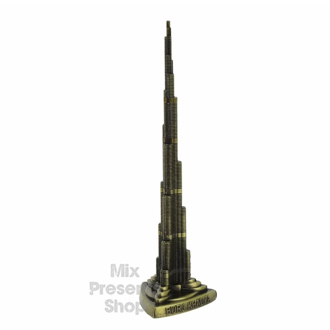 Металлическая статуэтка сувенир "Burj Khalifa" 
