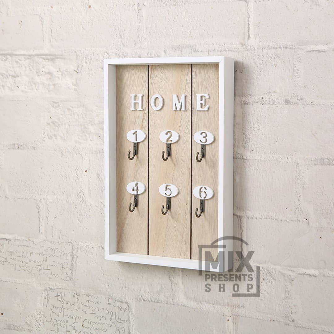 Ключница открытого типа "Home" на 6 крючков (30×20×3см)