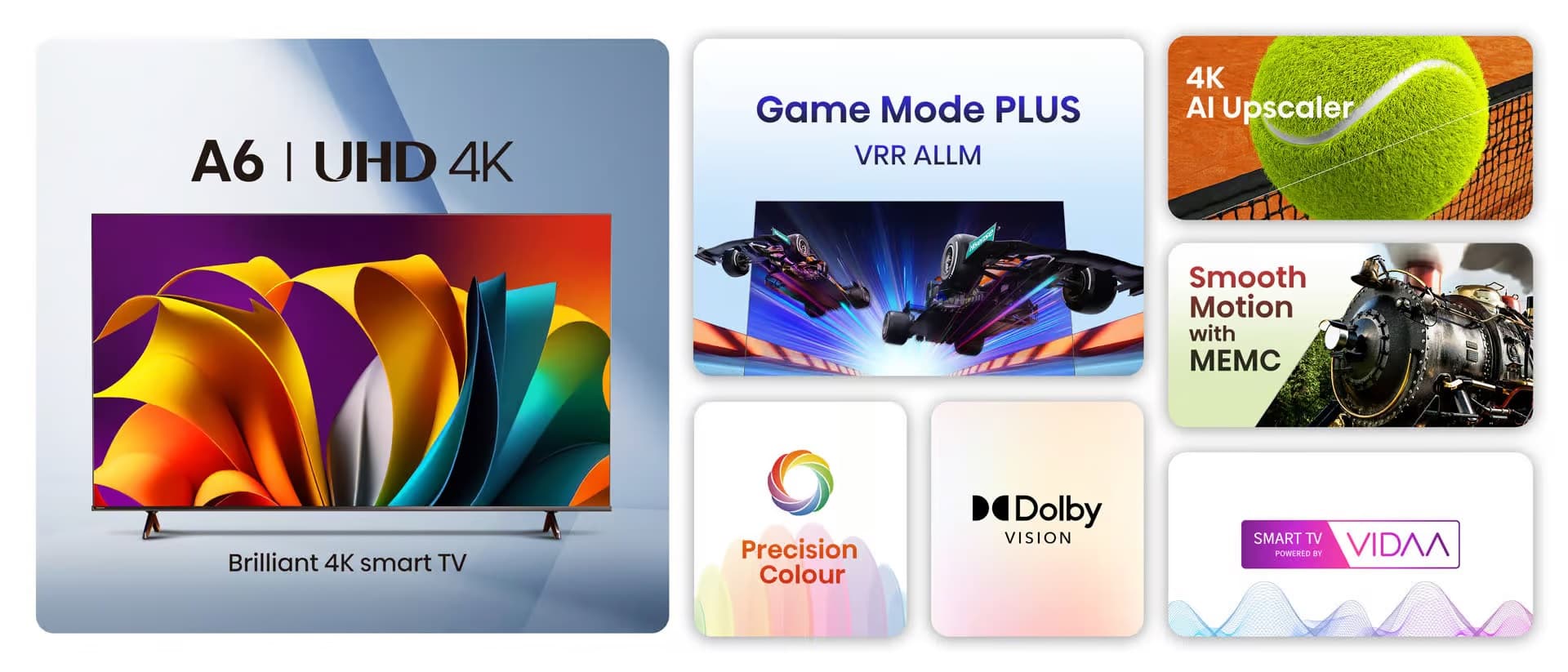 Телевизор Hisense 75A61N (75 диагональ) Smart 4K