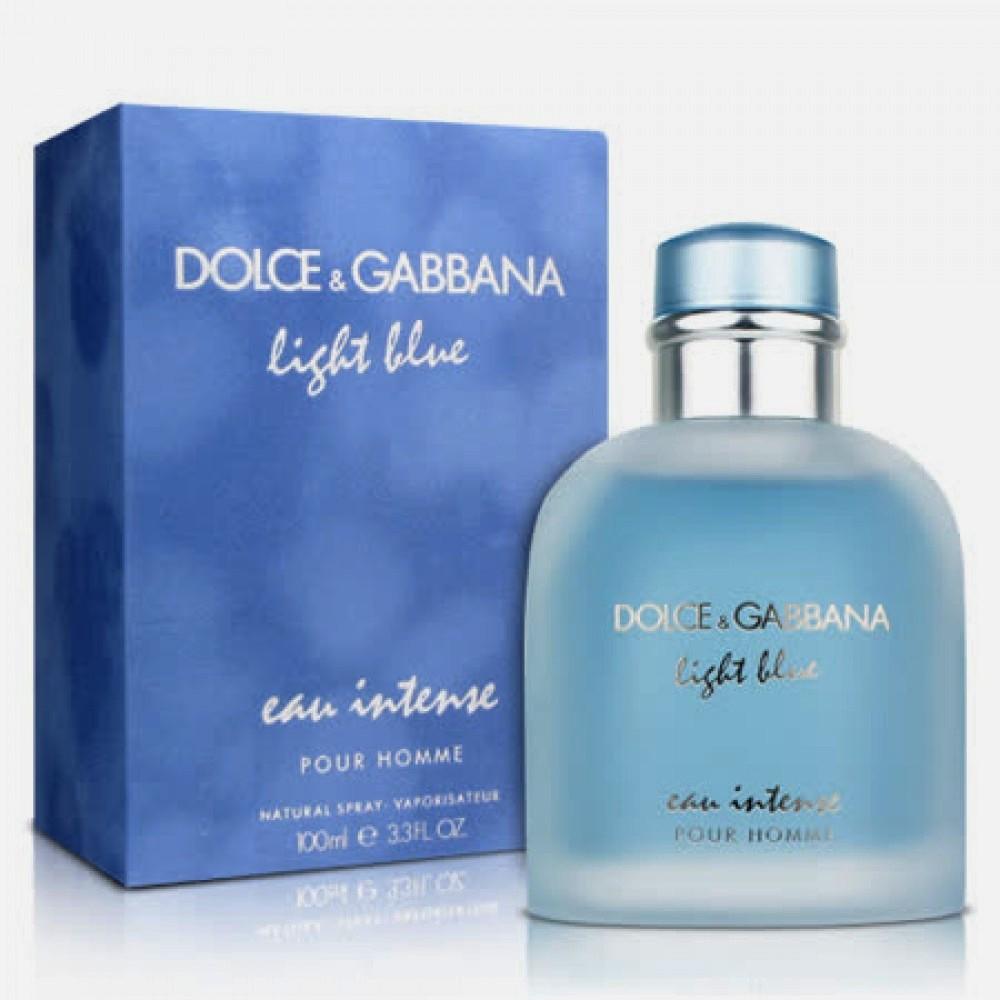 Dolce&Gabbana light blue eau intense pour homme (m) edp fr parfum suwy, 50 ml
