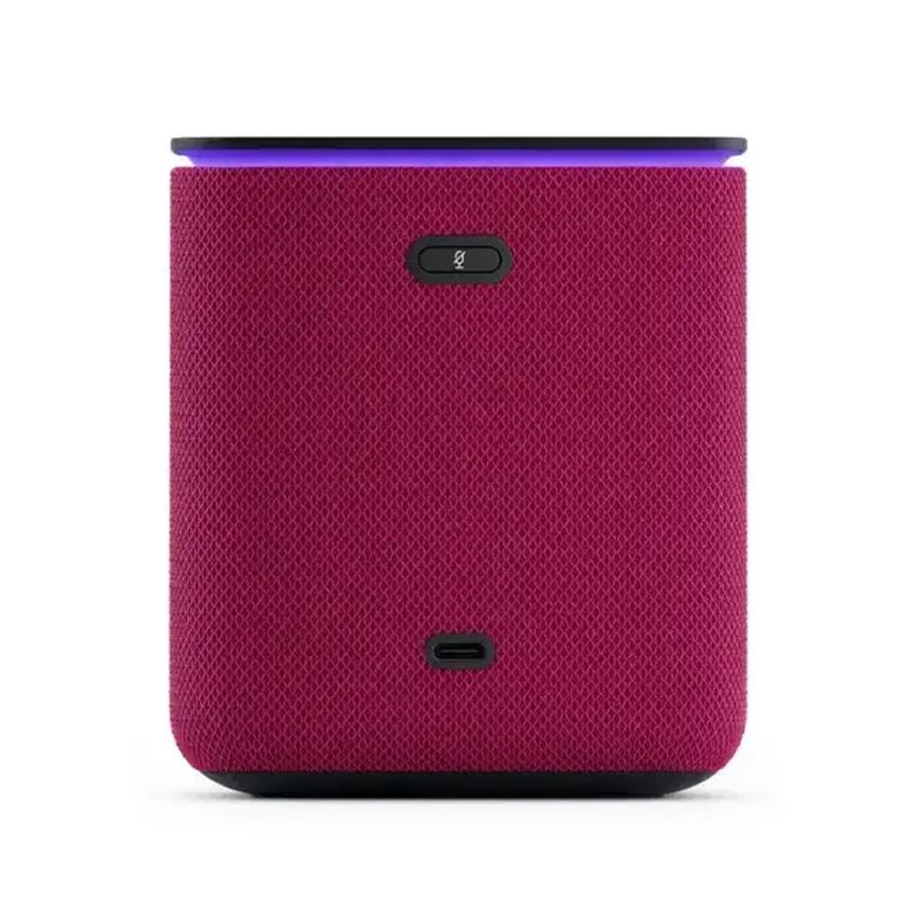 Умная колонка Яндекс Станция Миди с Алисой, с Zigbee, малиновый