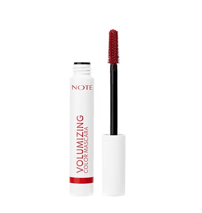 Reňkli kirpik tuşy VOLUMIZING COLOR MASCARA RED 8 ML