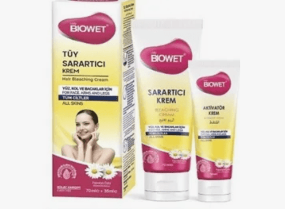 BIOWET Tüýleriň reňkini açyjy krem (70 ml + 35 ml)