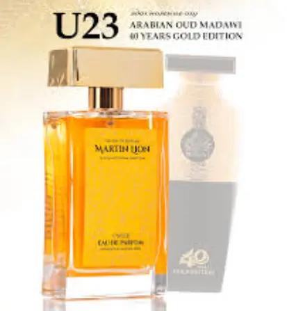 Parfum suwy Martin Lion U23 (ARABIAN OUD MADAWI 40 YEARS GOLD EDITION) 50 ml