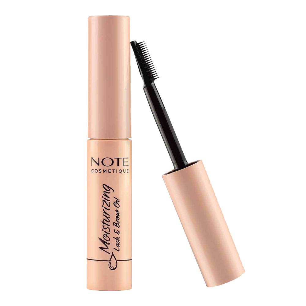 Gaş we kirpik üçin ýag Note Moisturizing Lash & Brow Oil