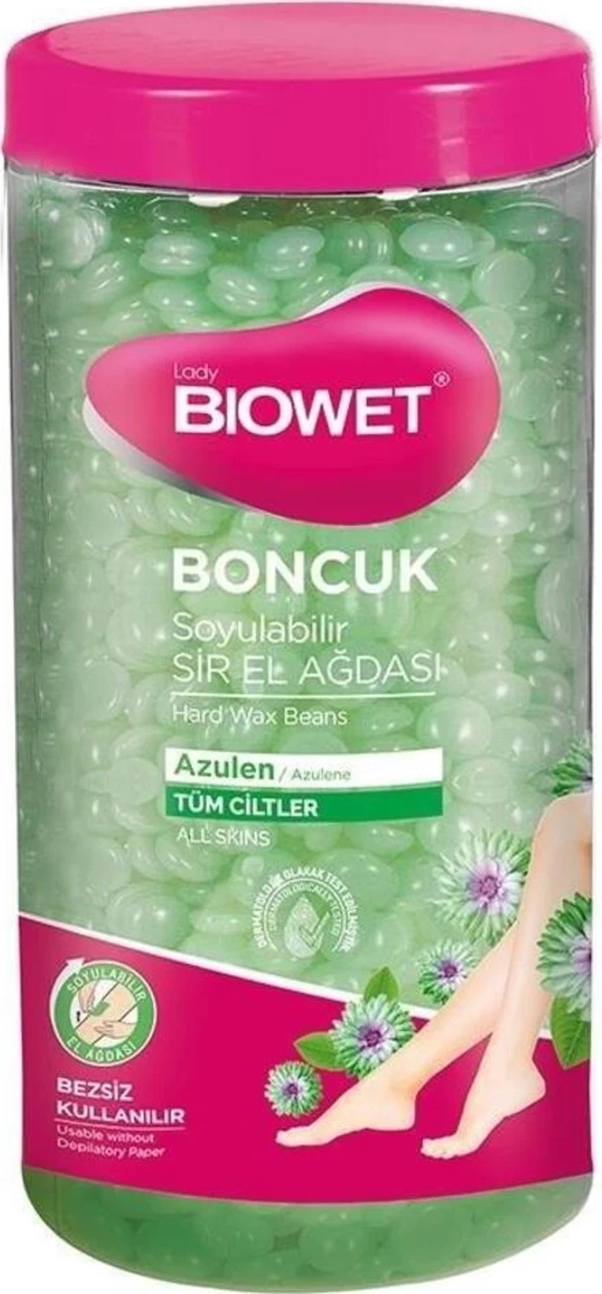 BIOWET Lady Azulene däneli (boncuk) mum, bankada 220 gr