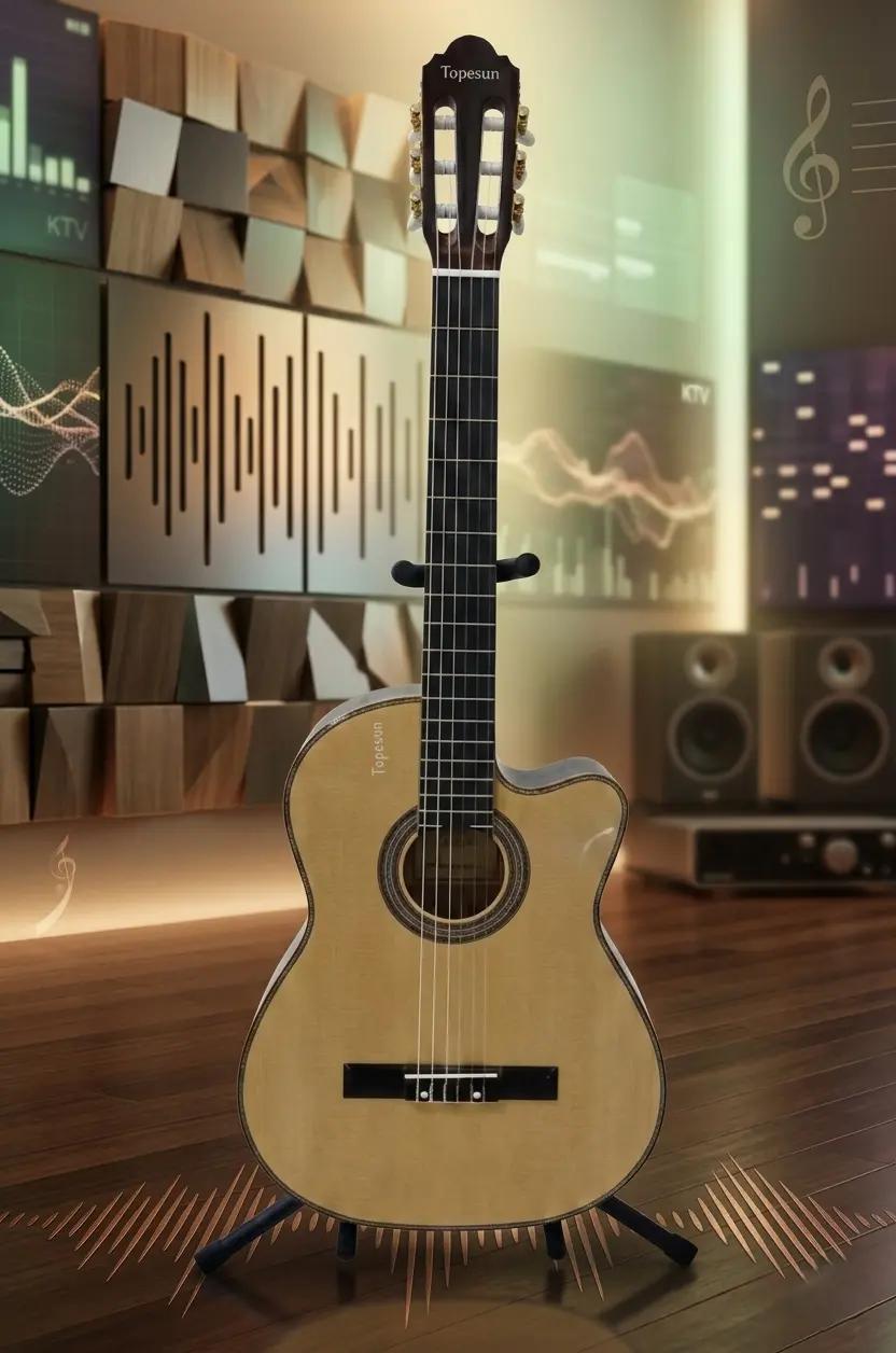 Tapesun klassika gitara, sary, TGC611N