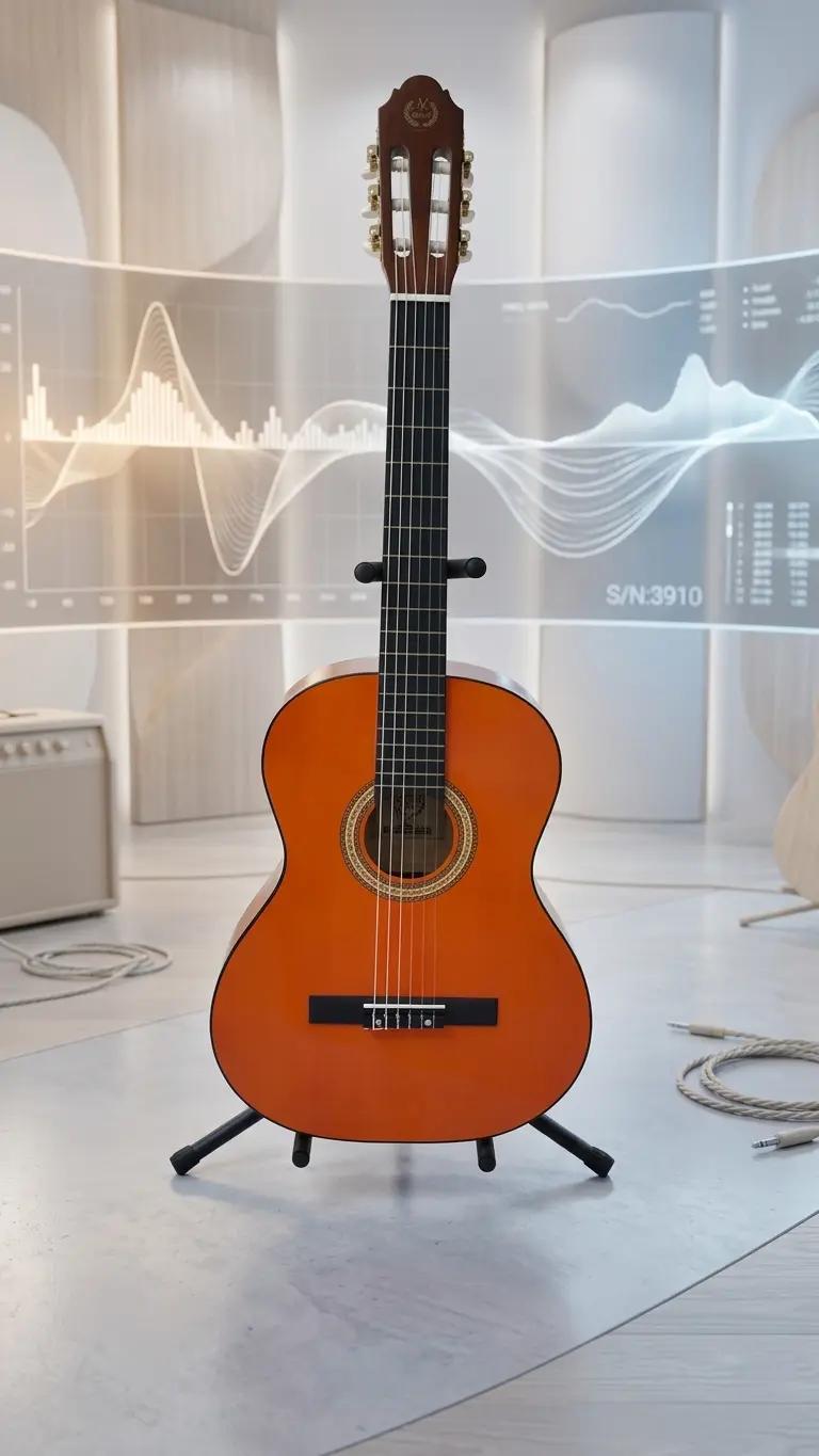 Mbat klassika gitara, mämişi, S/N:3910