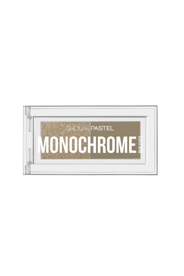 Göz gaby üçin boýag paletkasy Monochrome Duo Eyes, 23