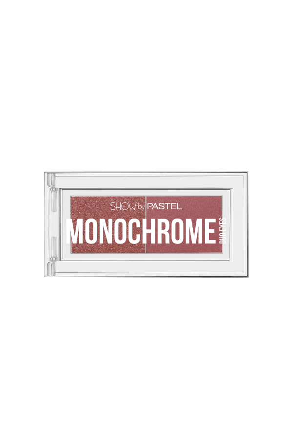 Göz gaby üçin boýag paletkasy Monochrome Duo Eyes, 29