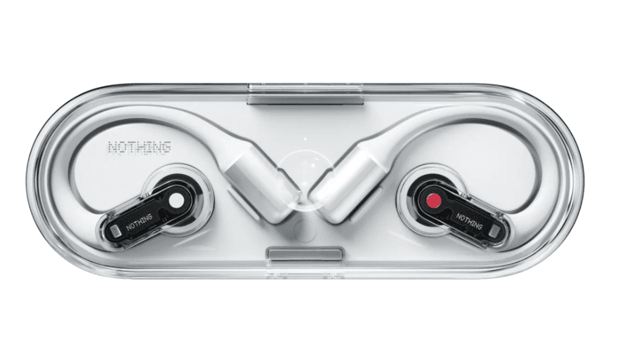 Simsiz nauşnik Nothing EAR Open, ak