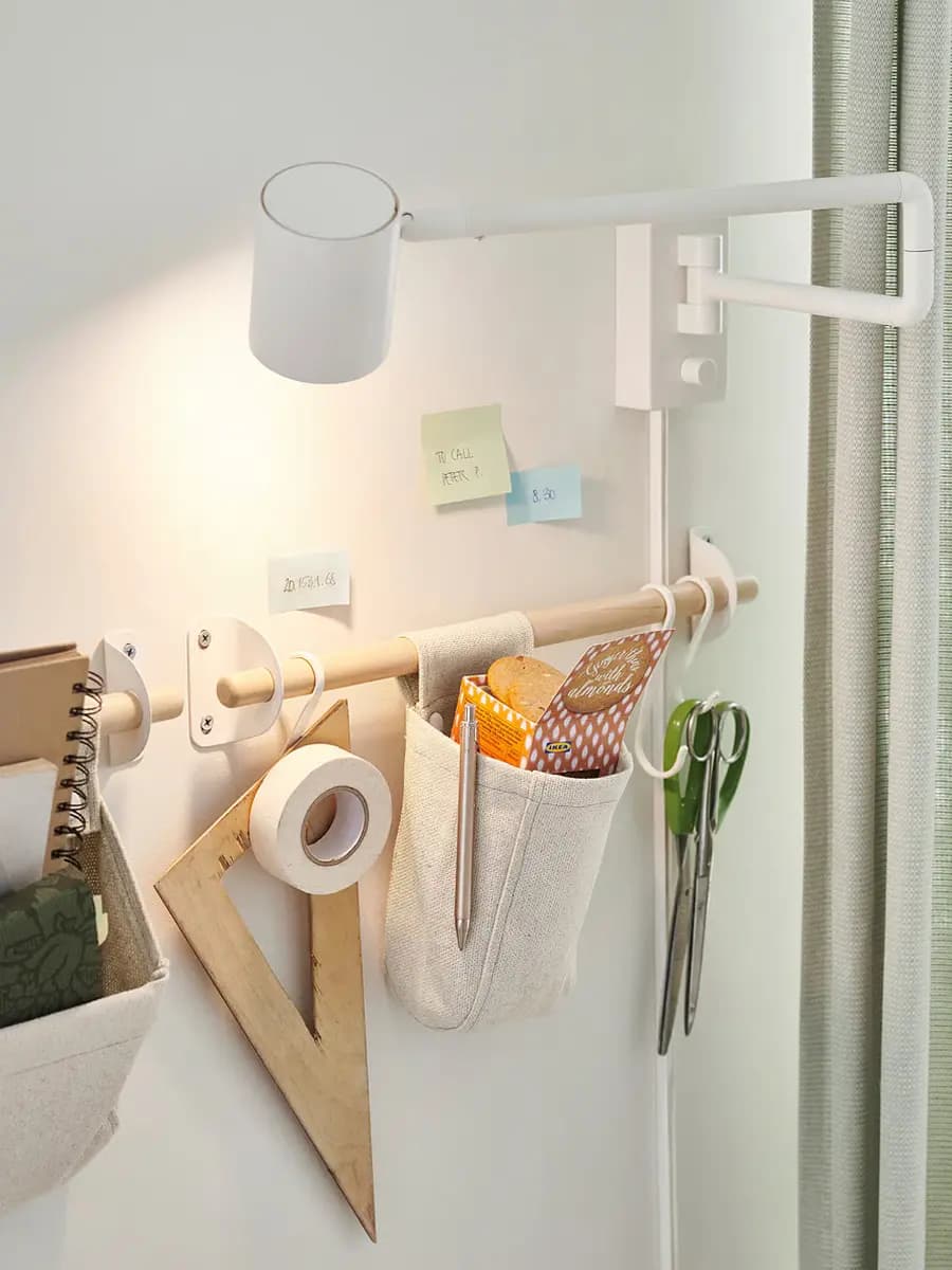 Рейлинг IKEA NEREBY берёза 60 см