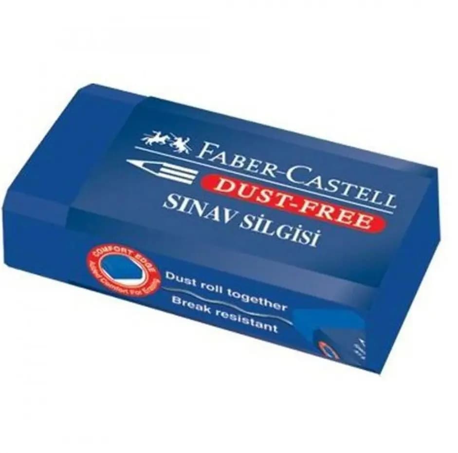 Стирательная резинка Faber-Castell Blue Exam Medium 187270