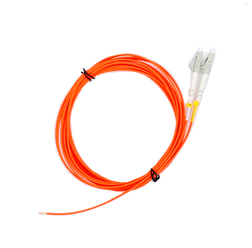 Комплект оптических пигтейлов LC/UPC, Multi Mode (MM) 50/125, 1.5 метра (2 шт.)
