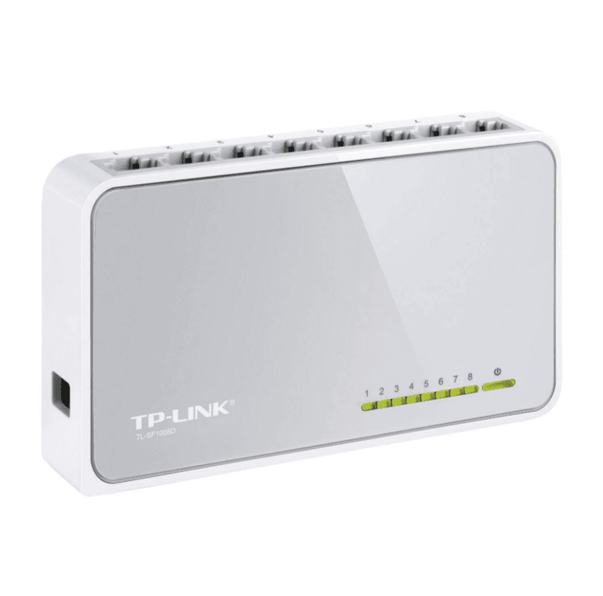 Коммутатор TP-Link TL-SF1008D (8-Port 10/100 Mbps Desktop Switch)