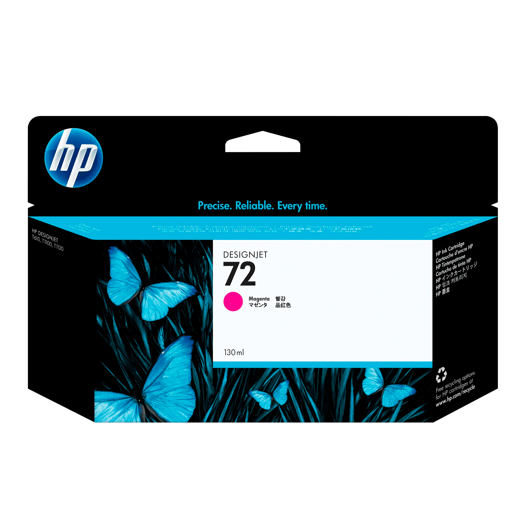 Картридж InkJet HP DJ 72 C9372A (пурпурный) 130мл для плоттеров